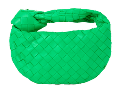 Jodie Mini Knotted, Leather, Green, B09781688M, E/DB, 2*